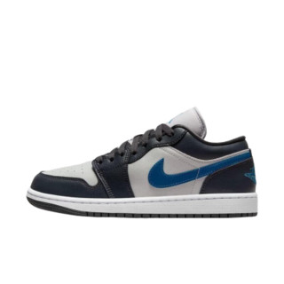 NIKE 耐克 Air Jordan 1 AJ1黑灰蓝休闲篮球鞋 DC0774-