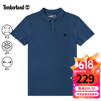 Timberland 男士polo衫父亲节礼物纯棉短袖T恤 A2EPM288