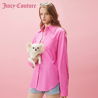 Juicy Couture 橘滋 樱桃朗姆刺绣阔版女式衬衫 620424SS4740V