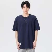 I.T it ccaabb男装上衣夏季个性男式休闲圆领短袖T恤