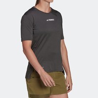 adidas 阿迪达斯 短袖女休闲舒适TERREX夏季款运动圆领T恤上衣