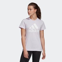 adidas 阿迪达斯 夏季款女子日常健身训练运动衫跑步透气舒适休闲圆领T恤