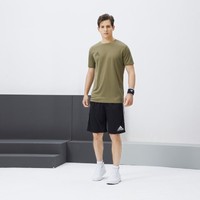 限尺码：adidas 阿迪达斯 夏季男式舒适运动短袖T恤衫上衣女式休闲健身半袖