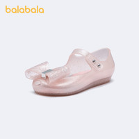 88VIP：巴拉巴拉 童鞋女童公主鞋软底鞋小童夏季蝴蝶结