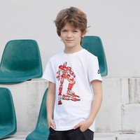 NIKE 耐克 动漫人物形象 24夏新品 耐克男小童短袖T恤儿童短T耐克童装