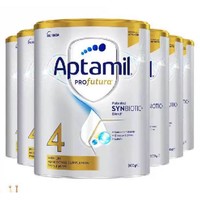 Aptamil 爱他美 白金澳洲版240亿活性益生菌奶粉4段*6罐3岁以上