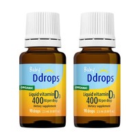 Ddrops 滴卓思 维生素d3滴剂 强免疫vd3滴剂 钙吸收小滴瓶2瓶