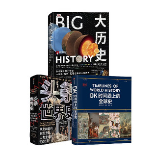 《大历史+头条世界史+DK时间线上的全球史》（套装3册） 