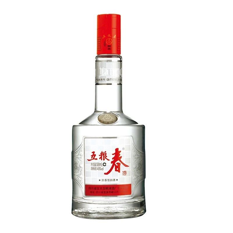 股份  五粮春 45度500ml 单瓶