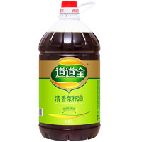 道道全 清香菜籽油5L 物理压榨工艺  食用油