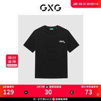 GXG 男装 商场同款柏拉兔联名短袖T恤 2023年夏季新款