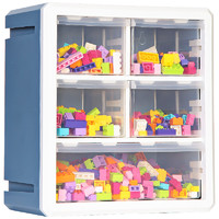 玩具收纳盒儿童抽屉储物箱塑料透明柜子宝宝积木乐高零件分类整理