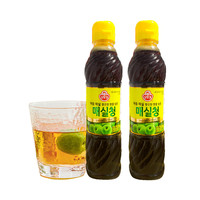 OTTOGI 不倒翁 韓國進口不倒翁青梅汁濃縮果汁原漿原液原汁飲料商用小瓶