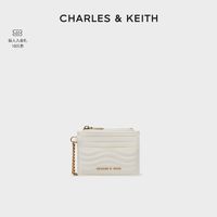 百億補貼：CHARLES & KEITH CHARLES&KEITH女士絎縫迷你多卡位卡包CK6-50840458