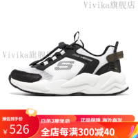 斯凯奇（Skechers）斯凯奇童鞋磁石扣休闲板鞋个性儿童休闲男大童运动鞋 /白色/黑色/WBK 33码 适合脚长201-204mm