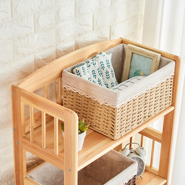 草木匠 草编收纳筐脏衣篮玩具藤编杂物收纳箱卧室收纳篮储物收纳盒编织框