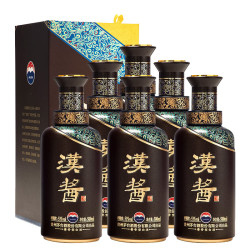 moutai茅台汉酱酒酱香型高度白酒51度500ml6瓶整箱装