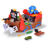 DICKIE 德国dickietoys超大号海盗船套装声光玩具轮船可下水儿童男孩礼物