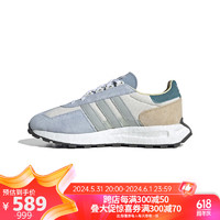 adidas 阿迪达斯 三叶草男女鞋RETROPY E5跑步休闲运动鞋IF6810 白色 39码