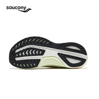 Saucony索康尼率途稳定支撑跑鞋女24年女跑步鞋透气运动鞋女MARSHAL 米银1 38