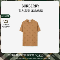 博柏利（BURBERRY）女装 马术骑士徽标棉质 T 恤衫80720881