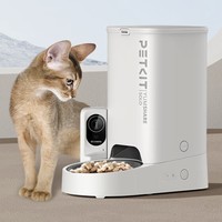 PLUS会员：PETKIT 小佩 智能自动喂食器SOLO-AI可视版 定时定量 猫狗宠物喂食 视频监控