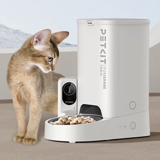 智能自动喂食器SOLO-AI可视版 定时定量 猫狗宠物喂食 视频监控