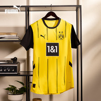 PUMA 彪马 男子多特蒙德主场球员版/球迷版球衣足球短袖T恤BVB HOME