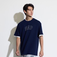 Gap 盖璞 纯棉字母印花logo短袖T恤 546589