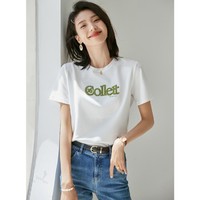 ESE-Y 逸阳 2024夏季高街时髦t恤女短袖高级感显瘦上衣