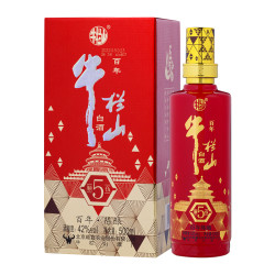 88vipniulanshan牛栏山百年陈酿红顺伍5婚宴酒浓香型白酒42度500ml6瓶