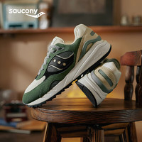 saucony 索康尼 男女运动休闲鞋复古运动鞋绿米黑