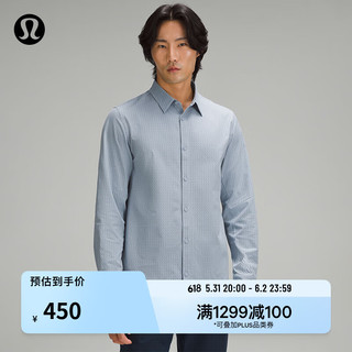 lululemon 丨New Venture 男士长袖衬衫 LM3EI9S 真海军蓝