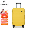 HEAD 海德 国家地理 行李箱超轻PC密码拉杆箱万向轮旅行箱耐磨抗摔登机箱28英寸 黄色