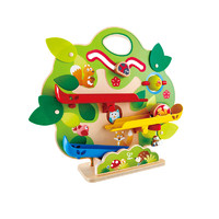 Hape 松鼠轨道溜溜车儿童益智玩具男孩1-2岁宝宝智力创意游戏礼物