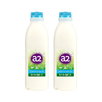 a2 艾尔 澳洲进口鲜奶低脂鲜牛奶A2酪蛋白学生儿童早餐奶1L*2瓶