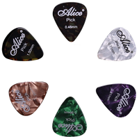Alice 爱丽丝拨片彩色赛璐璐拨片电木吉他弹片pic