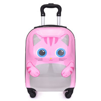 米囹 儿童行李箱卡通动物拉杆箱万向轮旅行箱 18寸