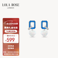LOLA ROSE 珞拉芮丝 Q系列 女士蓝玛瑙耳环 LR60009
