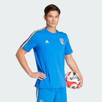 adidas 阿迪达斯 男子 足球系列 FIGC DNA TEE 休闲短袖T恤 IU2108  A/XL