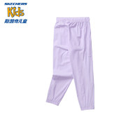 SKECHERS 斯凯奇 冰肌夏季女童长裤速干凉感休闲裤儿童运动裤P223G078