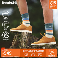 Timberland 官方男鞋新款户外休闲皮革|A411H A411HW/小麦色 43.5
