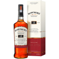 今日必买：BOWMORE 波摩15年 行货带码原盒 苏格兰艾雷岛单一麦芽威士忌700ml