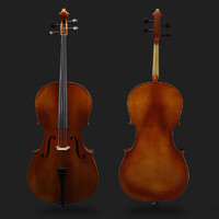 爱琴海 手工实木大提琴儿童成人初学者专业 考级练习演奏 顺丰发货