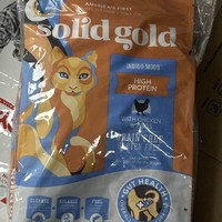 素力高 临期Solid Gold/素力高金装12磅金素无谷猫粮效期至24年5月