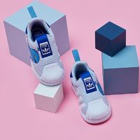 百亿补贴：adidas 阿迪达斯 三叶草运动童鞋正品SUPERSTAR 360 I贝壳头休闲鞋FX4930