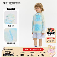 Teenie Weenie Kids小熊童装24年夏季男女童时尚炫彩外套 蓝色 130cm