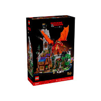 LEGO 乐高 积木限定商品18+小颗粒成人拼插积木玩具礼物 21348龙与地下城