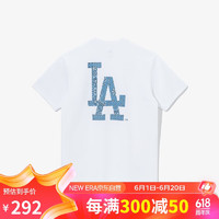 NEW ERA 纽亦华 男款MLB系列洛杉矶道奇队套头圆领T恤13086599-XL