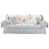 莫耐河 简约现代客厅沙发垫四季通用亲肤坐垫万能防滑沙发巾套罩